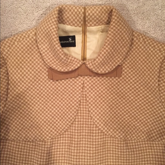Vintage 1960s Houndstooth Dress 💛 Nordstrom Best - Picture 1 of 6